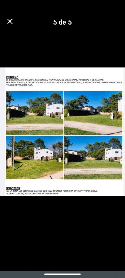 Lote en La Caleta